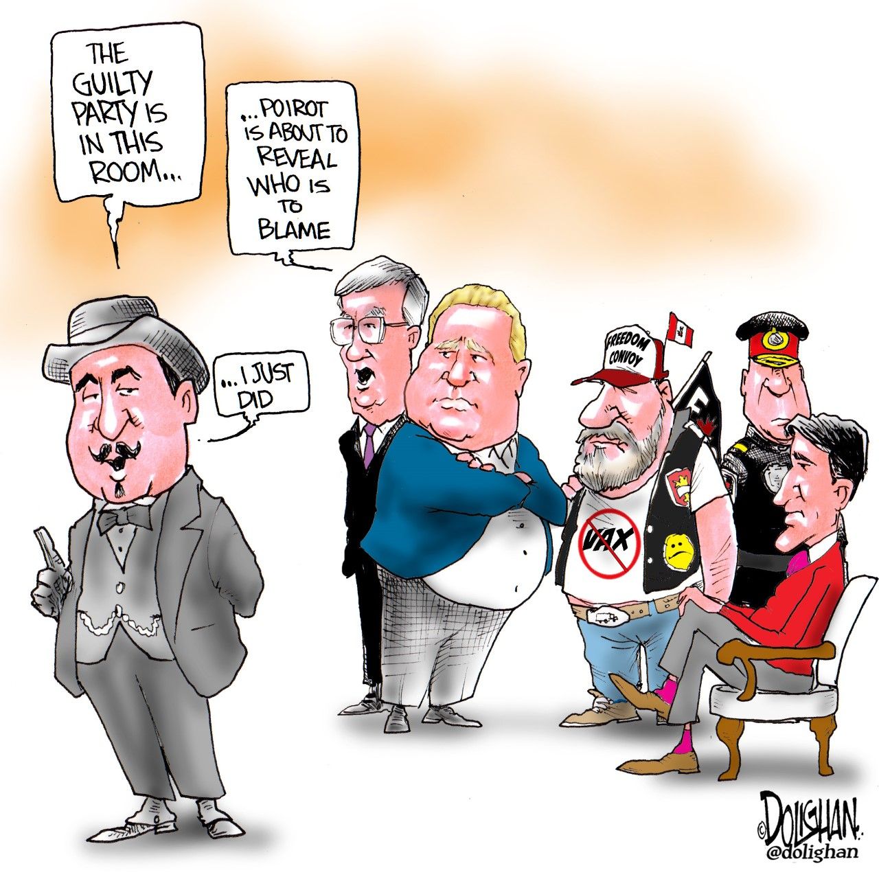 Tim Dolighan cartoon, Oct. 22, 2022 | Toronto Sun