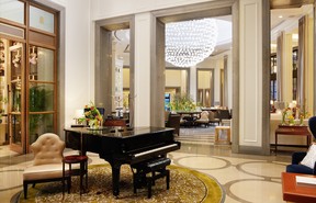 The piano at the Corinthia. PHOTO FROM CORINTHIA.COM