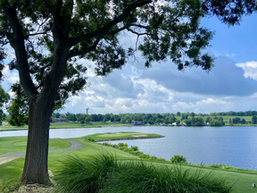 A shot of the green at the Firestone Country Club. (Jon McCarthy Photo)