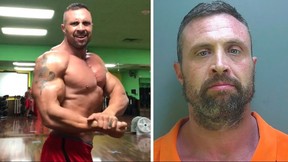 Bodybuilder Ian Baunuch hat möglicherweise viel Zeit, um Eisen zu pumpen.  FACEBOOK/ HENDRY COUNTY