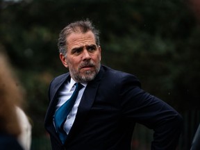 Hunter Biden, shown at the White House in April, has been under investigation since 2018.