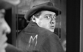 Peter Lorre starring in M, the first serial killer movie. NERO FILM