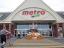 A Metro supermarket is seen on Sept. 27, 2017 in Ste. Marthe-sur-le-Lac, Que.