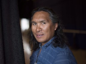 Actor Johnny Issaluk sits for a portrait in Stratford, Ont., June 15, 2017. Gov. Gen. Mary Simon has stripped Inuk actor Johnny Issaluk of his Order of Canada.