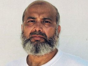 This undated image provided by the counsel to Saifullah Paracha shows Paracha at the Guantanamo Bay detention centre.