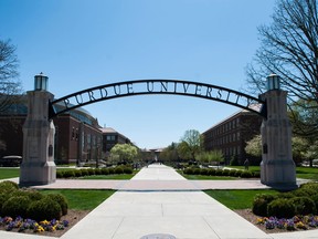 Exterior of Purdue University.