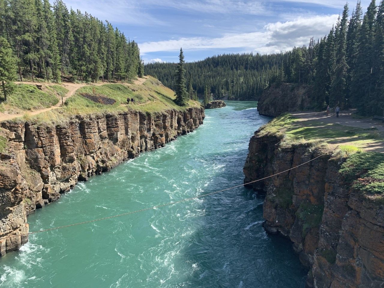 Miles Canyon, near Whitehorse. TERRY KOSHAN/TORONTO SUN