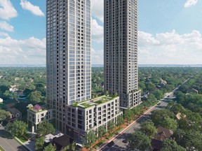 With the first of two towers recently launched, Bristol Place tops off at 48 storeys and is situated near Queen Street and Main in the heart of downtown Brampton.