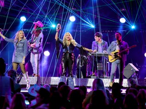 Miranda Lambert performs onstage at The 56th Annual CMA Awards at Bridgestone Arena on November 09, 2022 in Nashville, Tenn.