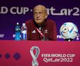 Chairman of the FIFA Referees Committee, Pierluigi Collina talks to the media during the Referees Media Day ahead of the official start of the FIFA World Cup Qatar 2022 at Qatar Sports Club on November 18, 2022 in Doha, Qatar.