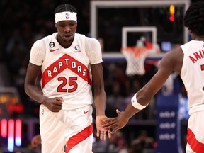 The Raptors’ forward Chris Boucher should be back in the lineup against the Brooklyn Nets on Wednesday.  Getty Images