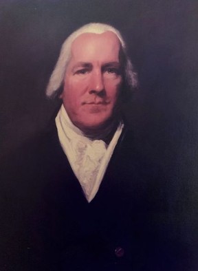 A painting of a previous owner of St. Nicholas Abbey, who is an ancestor of famed actor Benedict Cumberbatch. Rita DeMontis/Toronto Sun