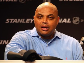 Former NBA player Charles Barkley speaks during a press conference at the Bridgestone Arena on June 5, 2017 in Nashville, Tennessee.