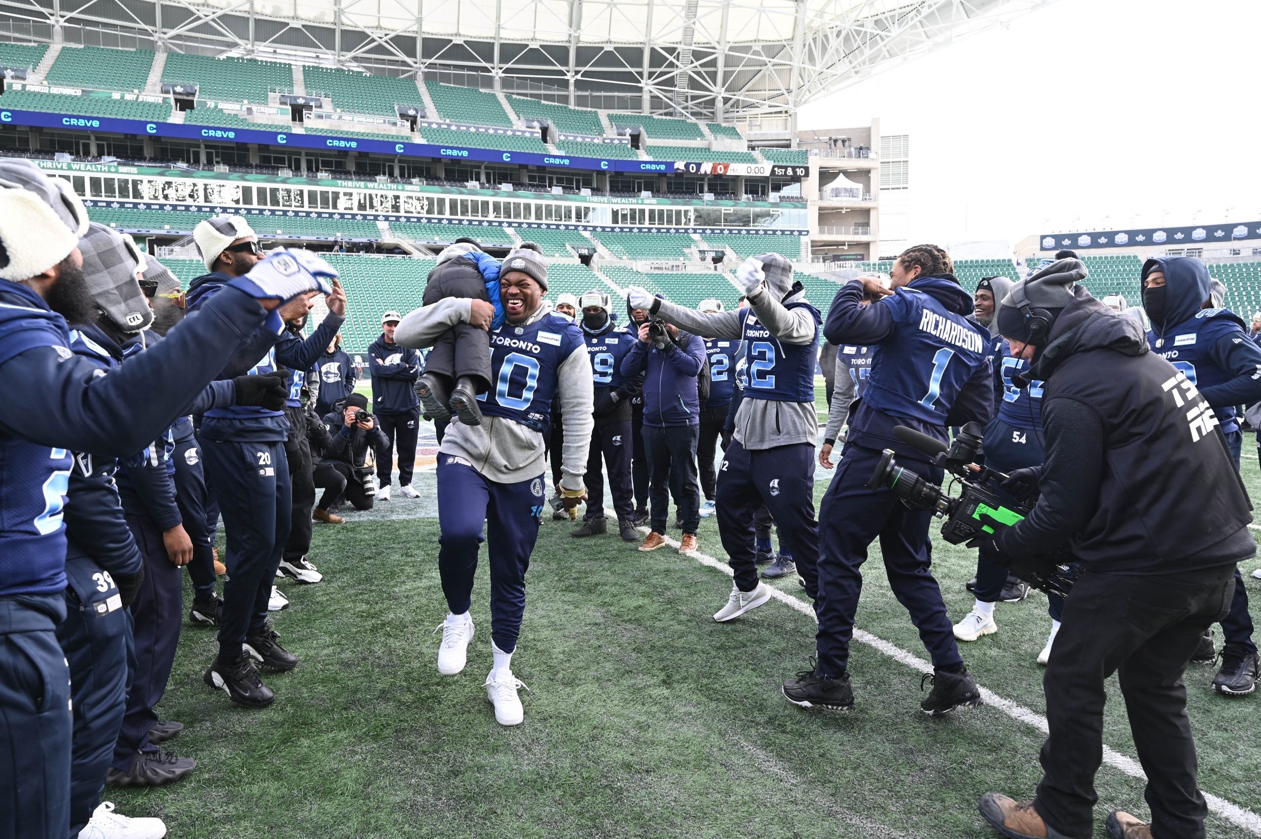 Toronto Argonauts ready for battle at 109th Grey Cup