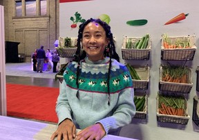 Young urban farmer Cheyenne Sundance – Rita DeMontis photo