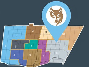City of Brampton coyote map.