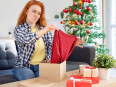 This year's burning question during a financial crisis: is it OK to re-gift?