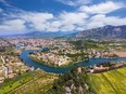 Dalyan Lagoon in the Aegean Sea, Ortaca Mugla Turkey