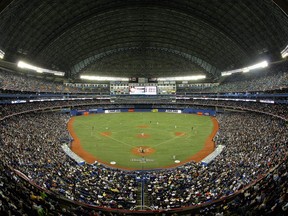 A general view of Rogers Centre as the Toronto Blue Jays face the Detroit Tigers during their MLB game at the Rogers Centre April 6, 2009 in Toronto, Ontario.