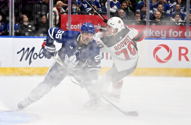 PHOTOS: Devils win 2-1 over Maple Leafs