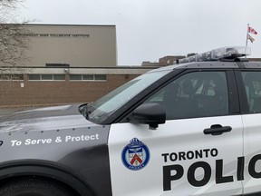 A Toronto Police cruiser