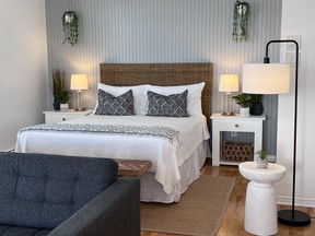 In the bedroom, it’s not all about sexy lighting — you’ll need ambient lighting for dressing and making the bed, and side lamps for reading,