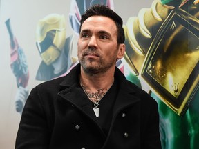 Jason David Frank of the Mighty Morphin Power Rangers attends the Saban's Power Rangers Legacy Wars tournament at New York Comic Con 2017 on Oct. 5, 2017 in New York City.