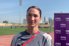 American assistant referee Kathryn Nesbitt talks to Postmedia about being one of six females working at a men’s World Cup for the first time ever.