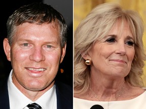 Lenny Dykstra and Jill Biden.