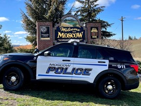 Moscow (Idaho) Police Department vehicle.
