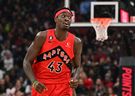 Toronto Raptors forward Pascal Siakam the past 10 games with a strained groin.
