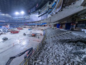 On Tuesday November 22, the Toronto Blue Jays announced the completion of the first major stage of the $300 million renovation of the Rogers Centre. Credit/@BlueJays