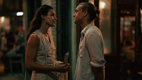 Antonia Desplat and Charlie Hunnam in “Shantaram,” now streaming on Apple TV+.