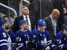 Coach Sheldon Keefe and the Maple Leafs are 24th in the NHL with 31 five-on-five goals this season.
