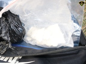 A drug haul resulting from a year-long investigation.