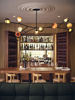 The very cool bar in The Parlour, in the lobby lounge of The Royal in Picton. GRAYDON HERRIOTT PHOTO