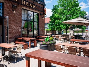 Brazen Head Irish Pub on East Liberty St. in Toronto.