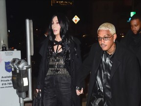 Cher and Alexander Edwards are seen together in Los Angeles, Nov. 2, 2022.