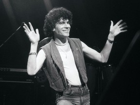 Dan McCafferty of the band Nazareth is pictured in New York in 1980.