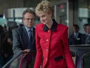 Actress Elizabeth Debicki plays Princess Diana in Season 5 of Netflix's The Crown.