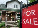 A home is listed for sale in Toronto.