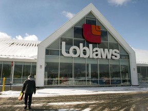 A Loblaws store is seen in Montreal on March 9, 2015.
