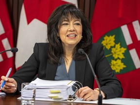 Auditor General of Ontario Bonnie Lysyk answers questions during her annual report news conference at the Ontario legislature in Toronto on Monday December 7, 2020.