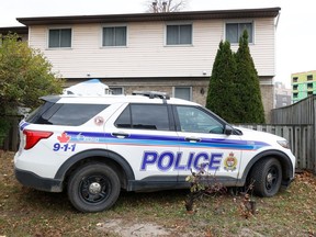 The Ottawa Police Service homicide unit was investigating the death of an elderly woman found at 1230 Bowmount St. on Monday, Oct. 31, 2022.