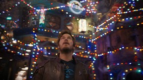 Chris Pratt as Peter Quill/Star-Lord in Marvel Studios’ The Guardians of the Galaxy Holiday Special.