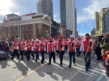 Members of the Salvation Army team bring their brass to the annual parade in Toronto on Sunday, Nov. 20. THE SALVATION ARMY ONTARIO DIVISION/FACEBOOK