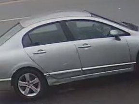 Investigators believe the driver of this silver Honda Civic may be able to help identify a suspect in a stabbing that happened in Aurora on Monday, Oct. 31, 2022.