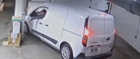 A Toronto Humane Society rescue van was stolen on Monday night.