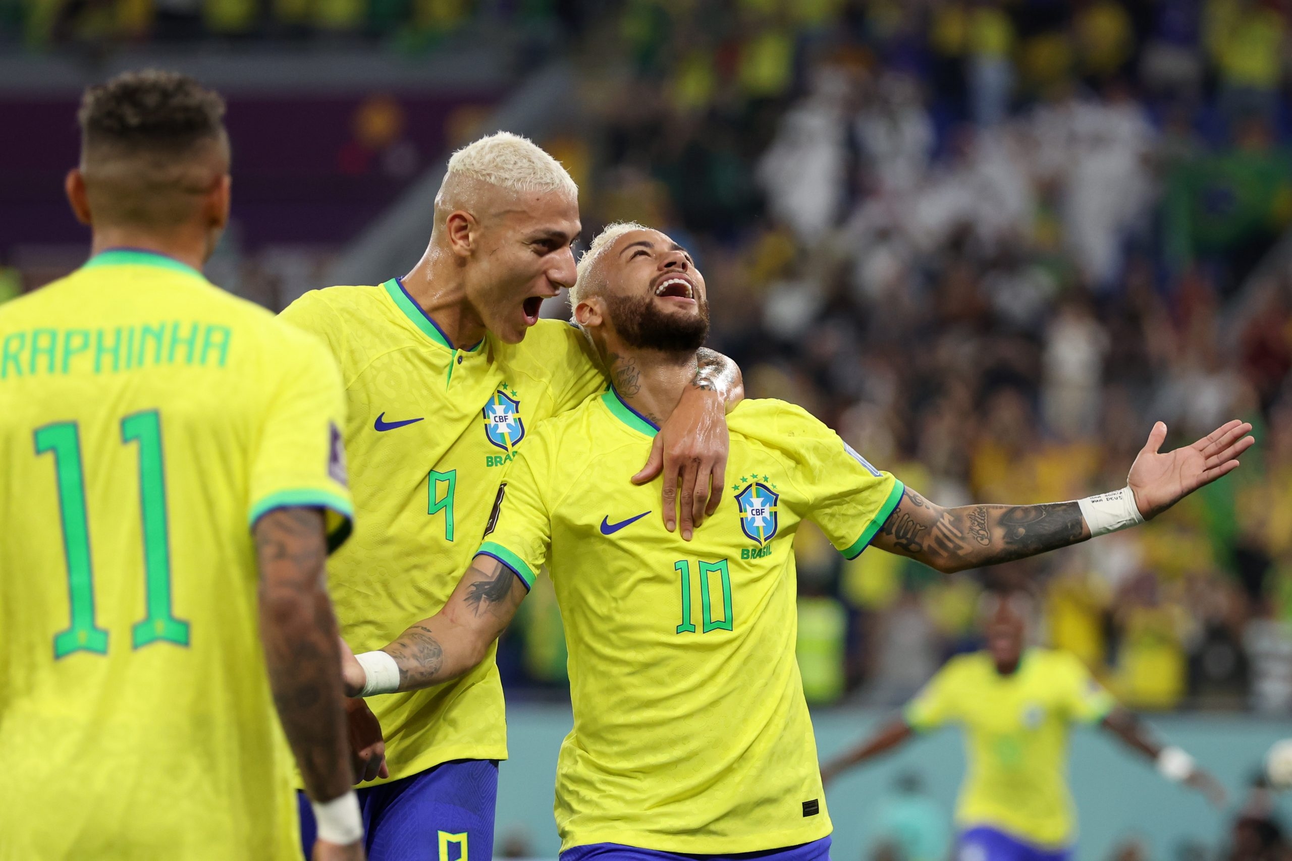 Neymar Jr returns, scores, Brazil eliminated Korea and takes a