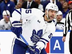 Toronto Maple Leafs defenceman Mark Giordano.